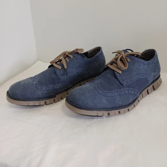 Cole Haan | Shoes | Cole Haan Zerogrand Os Blue Wingtip  display picture 1